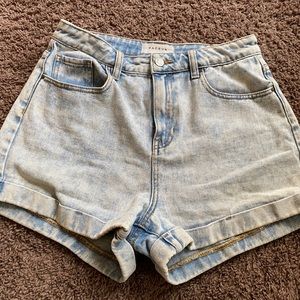 Mom Styled Jean Shorts